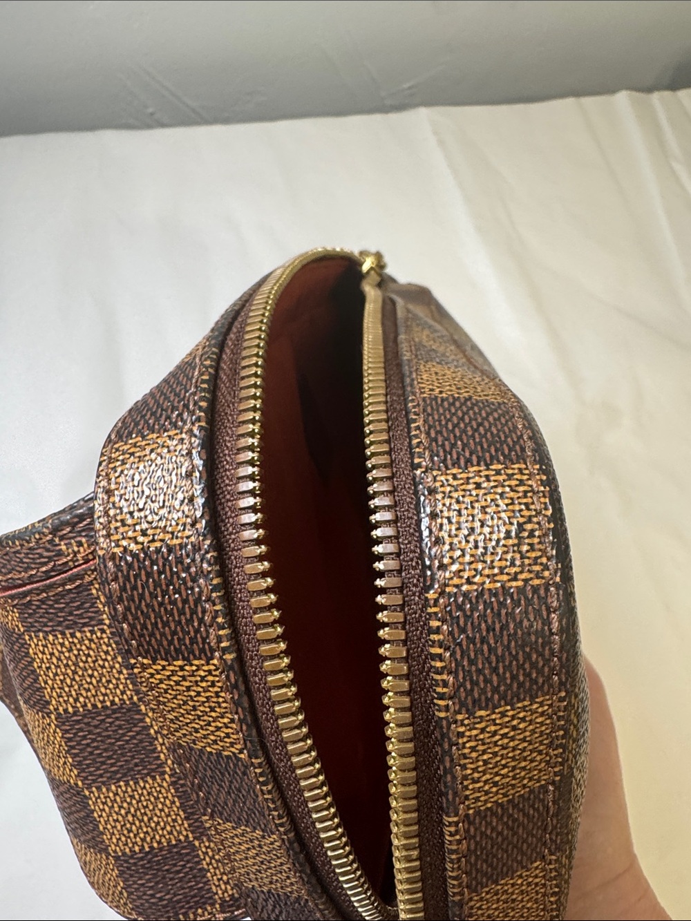 Louis Vuitton Damier Ebone Geronimos Crossbody Sling Bag - Picture 11 of 15
